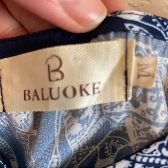 Baluoke Elephant Print Tank Dress Medium - Picture 2 of 2